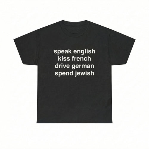 Speaking english Kiss french | T