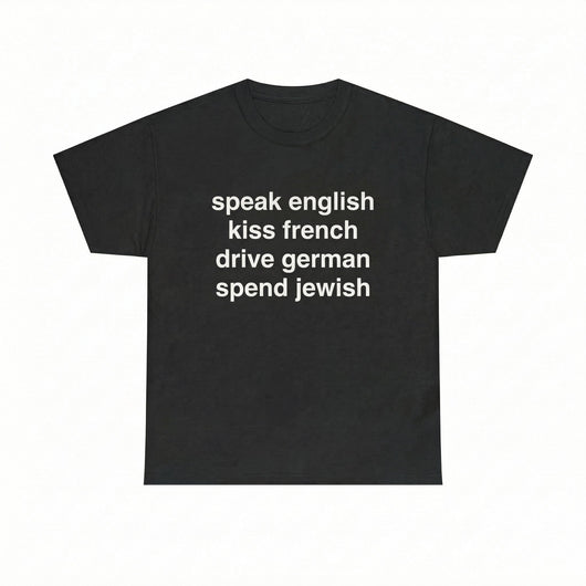 Speaking english Kiss french | T